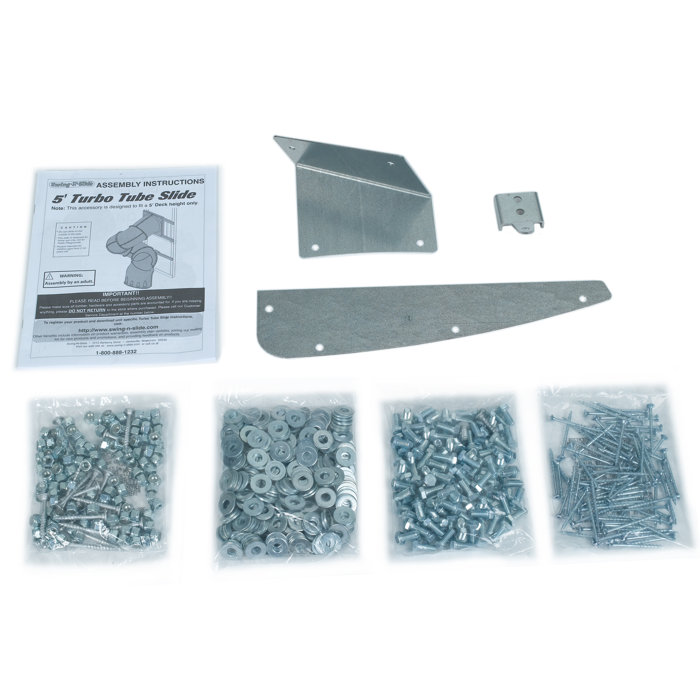 SwingnSlide Turbo Tube Spiral Slide for 5' Deck & Reviews Wayfair